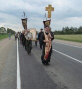Фотохроника крестного хода из Могилева в Псков в честь новомучеников Церкви Русской. Часть 1.  Шествие по Белой Руси.