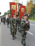 Курсанты клуба "Русичи" присоединились к крестному ходу в Орше