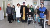 В Кричеве настоятель Покровского храма посетил больницу сестринского ухода