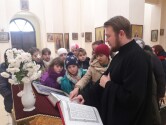 Необычный урок прошел в воскресной школе Свято-Вознесенского храма г.Чаусы