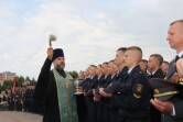 Благословение новых курсантов института МВД