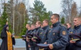 Священник благословил молодых сотрудников Уголовного розыска