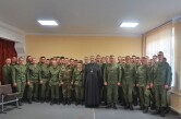 Священник встретился с военнослужащими войсковой части 72471