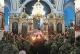 Воины встретили светлый праздник Рождества Христова