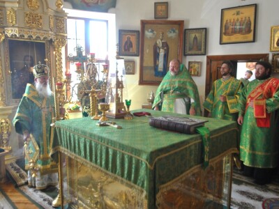Память преподобного Онуфрия Великого почтили в Никольском монастыре