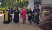 Торжественная линейка, посвященная Дню знаний, прошла в деревне Благовичи Чаусского района