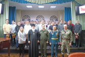 В Чаусах священник принял участие в Дне призывника