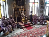 Владыка Софроний почтил память Севастийских мучеников в Трехсвятительском соборе г.Могилева