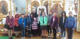 Климовичские школьники организованно посещают Свято-Михайловский храм