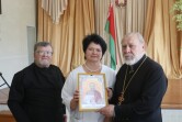 В Чаусах священник принял участие в собрании коллектива центральной районной больницы, приуроченном ко Дню медицинского работника