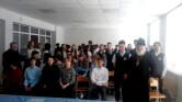 В чаусской школе прошла встреча со священником, посвященная Дню православной молодежи