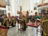 Архиепископ Софроний соввершил утреню с чтением 12 Евангелий Страстей Господа нашего Иисуса Христа