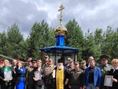 На месте братского захоронения возле деревни Рабовичи Славгородского района возвели часовню