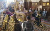 В день воспоминания первого и второго обретения главы Иоанна Предтечи архиепископ Софроний посетил Никольский женский монастырь