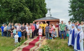 В Чаусском районе освятили часовню в честь Успения Божией Матери