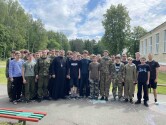 Уроки патриотизма и доброты проводит священнослужитель в климовичских школьных лагерях