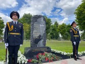 Памятник, посвященный сотрудникам Госавтоинеспекции, погибшим при исполнении служебного долга, открыли в Могилеве